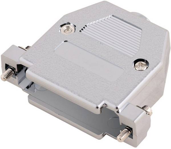 MH Connectors 2360-0105-01 2360-0105-01 D-SUB housing Number of pins: 9 Plastic, metallised 180 ° Silver 1 pc(s)