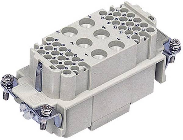 HARTING 09380423101 Socket inset Han® Com 6 + 36 + PE Screws 1 pc(s)