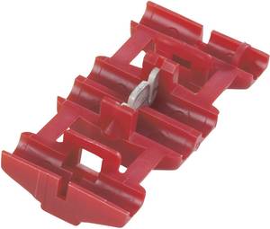 TE Connectivity 735410  Low power connector flexible: 0.5-0.75 mm² fixed: 0.5-0.75 mm² Number of pins: 2 1 pc(s) Red