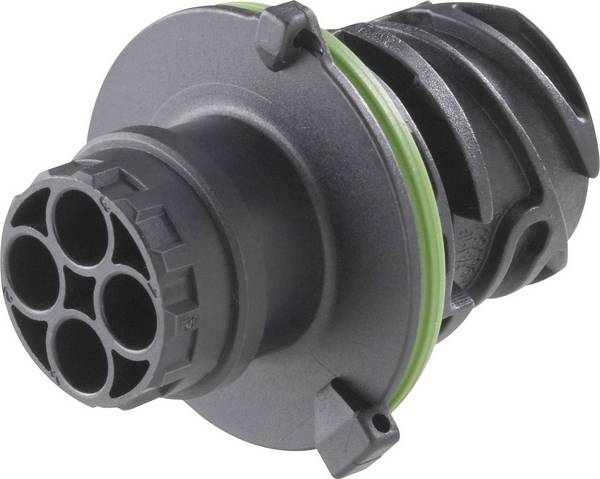 TE Connectivity 1-967402-2 AMP Round Plug Connector In Acc. With DIN 72585 - 3-4-pin
