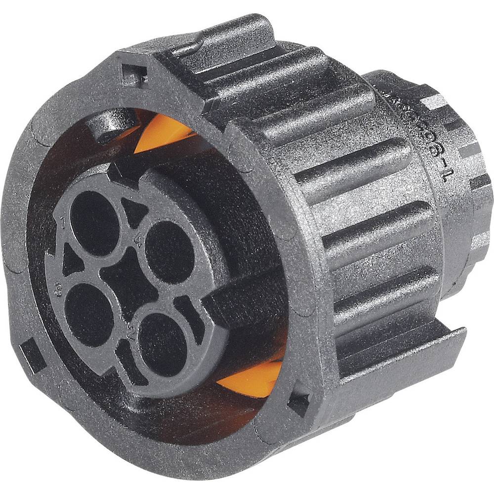 TE Connectivity 1-967325-1 AMP Round Plug Connector In Acc. With DIN ...