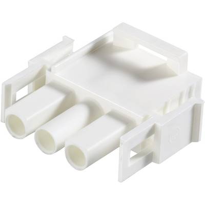 TE Connectivity Pin enclosure - cable Universal-MATE-N-LOK Total number of pins 2 Contact spacing: 6.35 mm 350777-4 1 pc