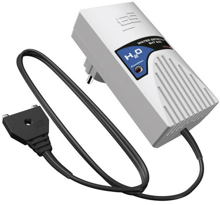 Schabus 300240 Water leak detector incl. external sensor mainspowered