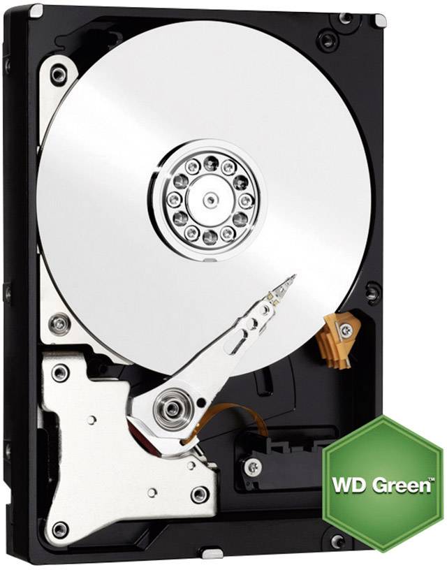 Western Digital WD40EZRX-FR 3.5 (8.9 cm) internal HDD Refurbished (very good) 4 TB Green™ Bulk SATA III