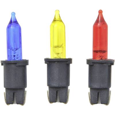 Konstsmide 2121-550SB Fairy light replacement bulb  5 pc(s) Green socket 24 V Multi-colour