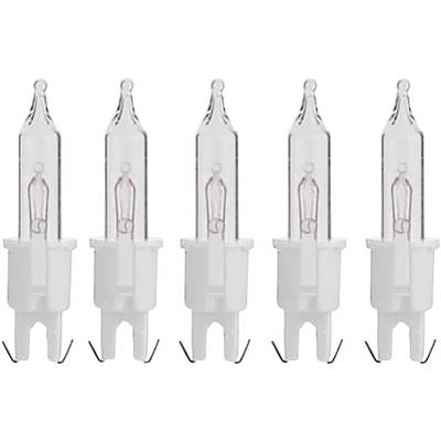 Konstsmide 2631-052 Fairy light replacement bulb  5 pc(s) White socket 15 V Clear