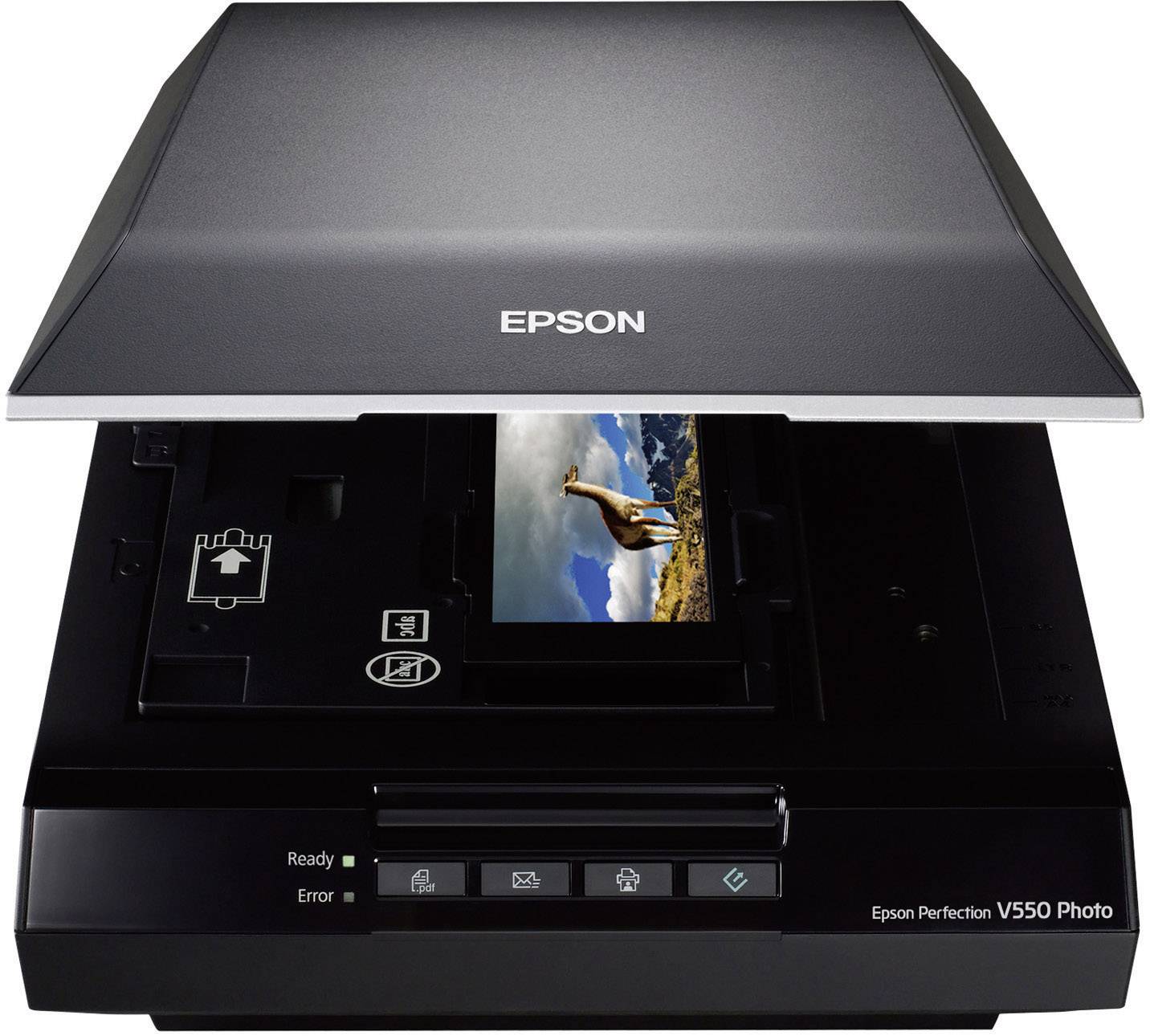 Epson Perfection V550 Photo Flatbed scanner A4 6400 x 9600 dpi USB Documents, Photos, Slides, Negative film-1