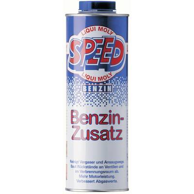 Tin of "Liqui Moly Speed Petrol Additive". Promises cleaning of carburettor and inlet tracts. Improves engine performance and exhaust emissions.