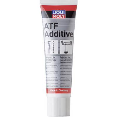 'LIQUI MOLY ATF Additive' Tube, improves shifting characteristics and reduces steering noise, 'Made in Germany'.
