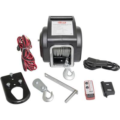HP Autozubehör Winch 20605 Traction (rolling)=6800 kg Corded remote  control, Cordless remote control
