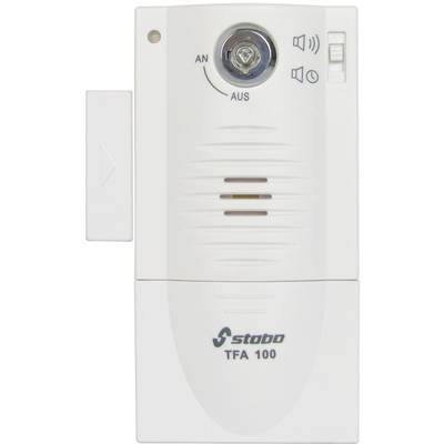 Stabo Door/window alarm TFA 100  White  incl. key 90 dB 51109