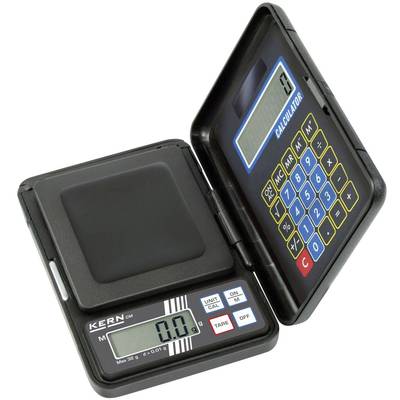 Kern CM 1K1N Kern & Sohn Pocket scales  Weight range 1 kg Readability 1 g battery-powered Black