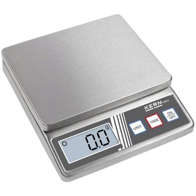 Kern FOB 500-1S FOB 500-1S Letter scales  Weight range 0.5 kg Readability 0.1 g battery-powered Silver