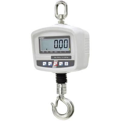 Kern HFB 300K100 Crane scales  Weight range 300 kg Readability 100 g mains-powered, rechargeable 