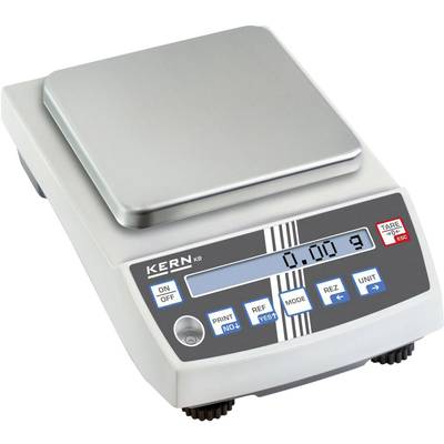 Kern KB 2000-2N Precision scales  Weight range 2 kg Readability 0.01 g mains-powered, rechargeable Silver