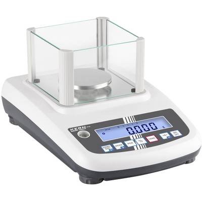 Kern PFB 200-3 Precision scales  Weight range 200 g Readability 0.001 g mains-powered Silver