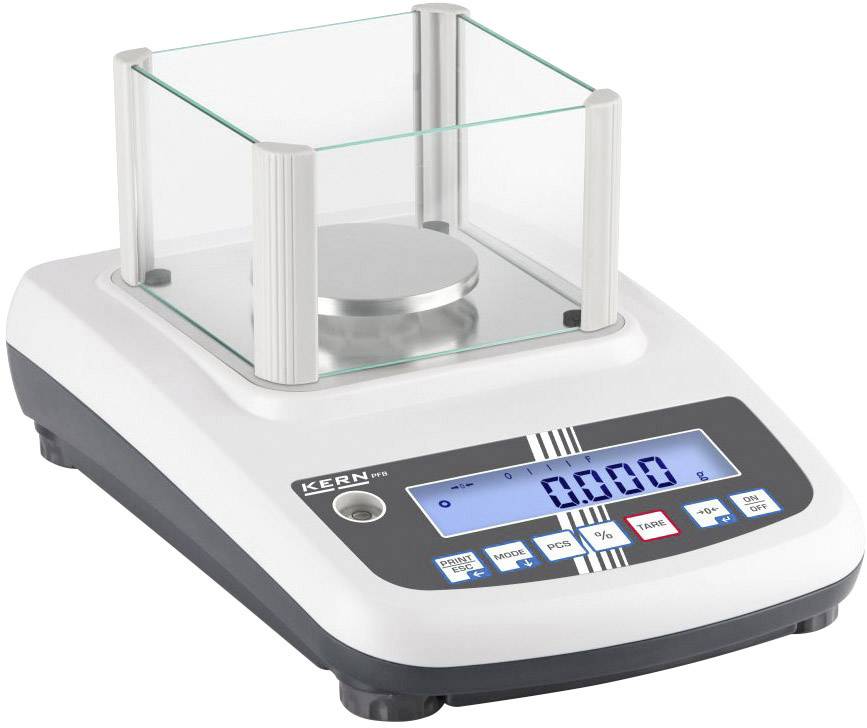 Precision scales Kern PFB 3003 Weight range 300 g Readability 0.001 g