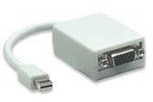 Manhattan 322508-CG VGA / DisplayPort Adapter [1x Mini DisplayPort plug - 1x VGA socket] White 0.17 m-1