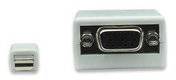Manhattan 322508-CG VGA / DisplayPort Adapter [1x Mini DisplayPort plug - 1x VGA socket] White 0.17 m-2