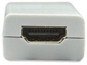 Manhattan 322461-CG HDMI / DisplayPort Adapter [1x Mini DisplayPort plug - 1x HDMI socket] White 0.17 m-2