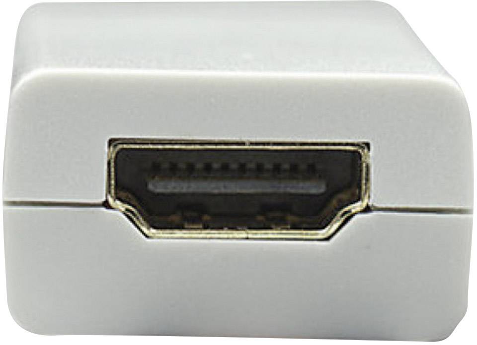 Manhattan 322461-CG HDMI / DisplayPort Adapter [1x Mini DisplayPort plug - 1x HDMI socket] White 0.17 m-7