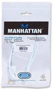 Manhattan Mini DisplayPort / DisplayPort Adapter cable Mini DisplayPort plug, DisplayPort plug 1.00 m White 324724-CG Di-4