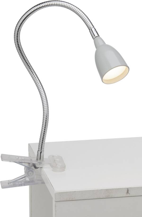 Brilliant Antony Clip lamp EEC: F (A - G) Built-in LED Titanium