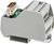 Electronic enclosure with screw terminals and a D-sub connector, suitable for industrial applications and control units.