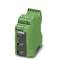 Green electronic device from Phoenix Contact, likely a module for industrial applications.