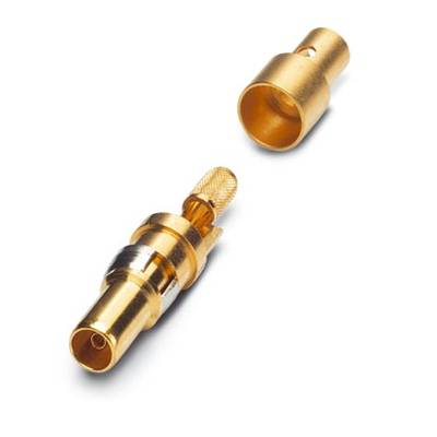 Phoenix Contact 1655629 VS-ST-KX-75-RG179/187 Coaxial connector (pin)   Gold plated   10 pc(s) 