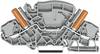 WAGO 2007-8801 Continuity 8 mm Pull spring Configuration: L Grey 1 pc(s)