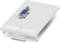 White wall plate with a VGA socket in the centre.