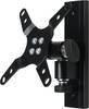 SpeaKa Professional Monitor wall mount SP-6444408 1 Display(s) 33,0 cm (13") - 76,2 cm (30") Black Tiltable, Swivelling