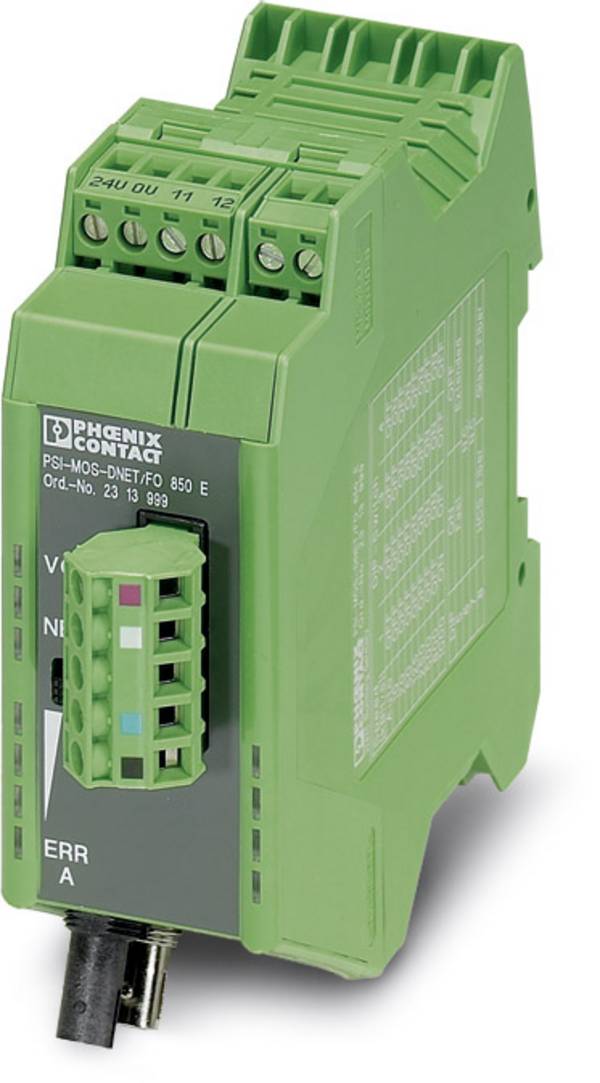 Phoenix Contact Fiber media converter PSI-MOS-DNET/FO 850 E FO converter