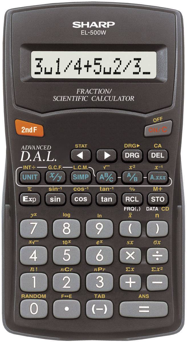 CAS calculator Sharp EL500 W Black Display (digits) 10 from