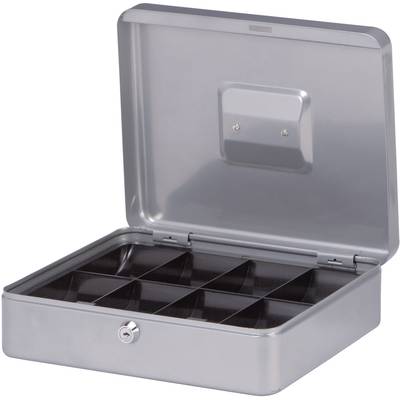 Maul 18540 Cash box (W x H x D) 300 x 90 x 245 mm Silver