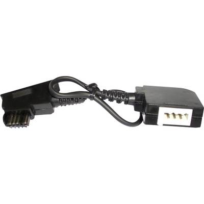  Phone Adapter [1x TSS plug - 1x TAE-N/F socket] 15.00 cm Black