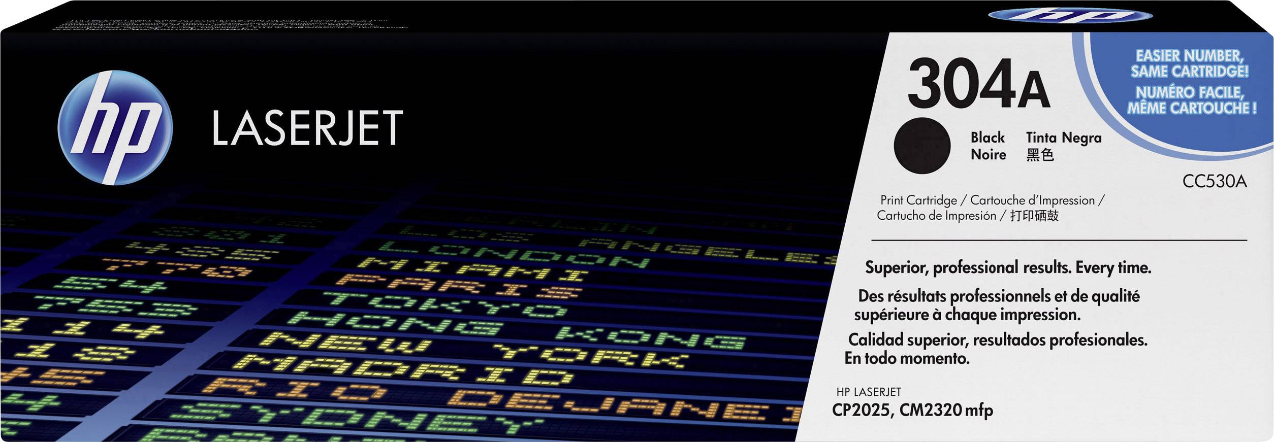 HP 304A CC530A Toner cartridge Black 3500 Sides Original Toner cartridge