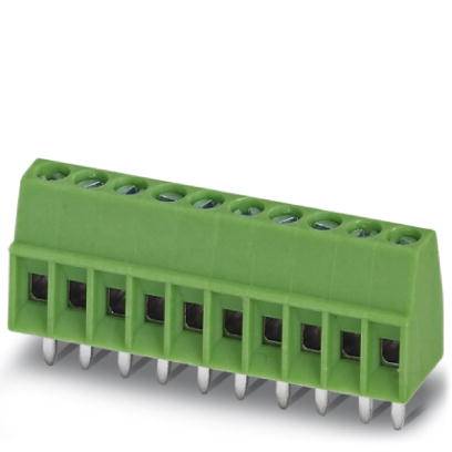 Phoenix Contact MPT 0,5/ 2-2,54 Screw terminal 0.50 mm² Number of pins 2 Green 250 pc(s)