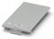 Rectangular grey plastic cover with clips on the edges, on a white background.
