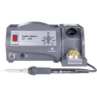 TOOLCRAFT ST-80A Soldering station Analogue 80 W +150 - +450 °C 