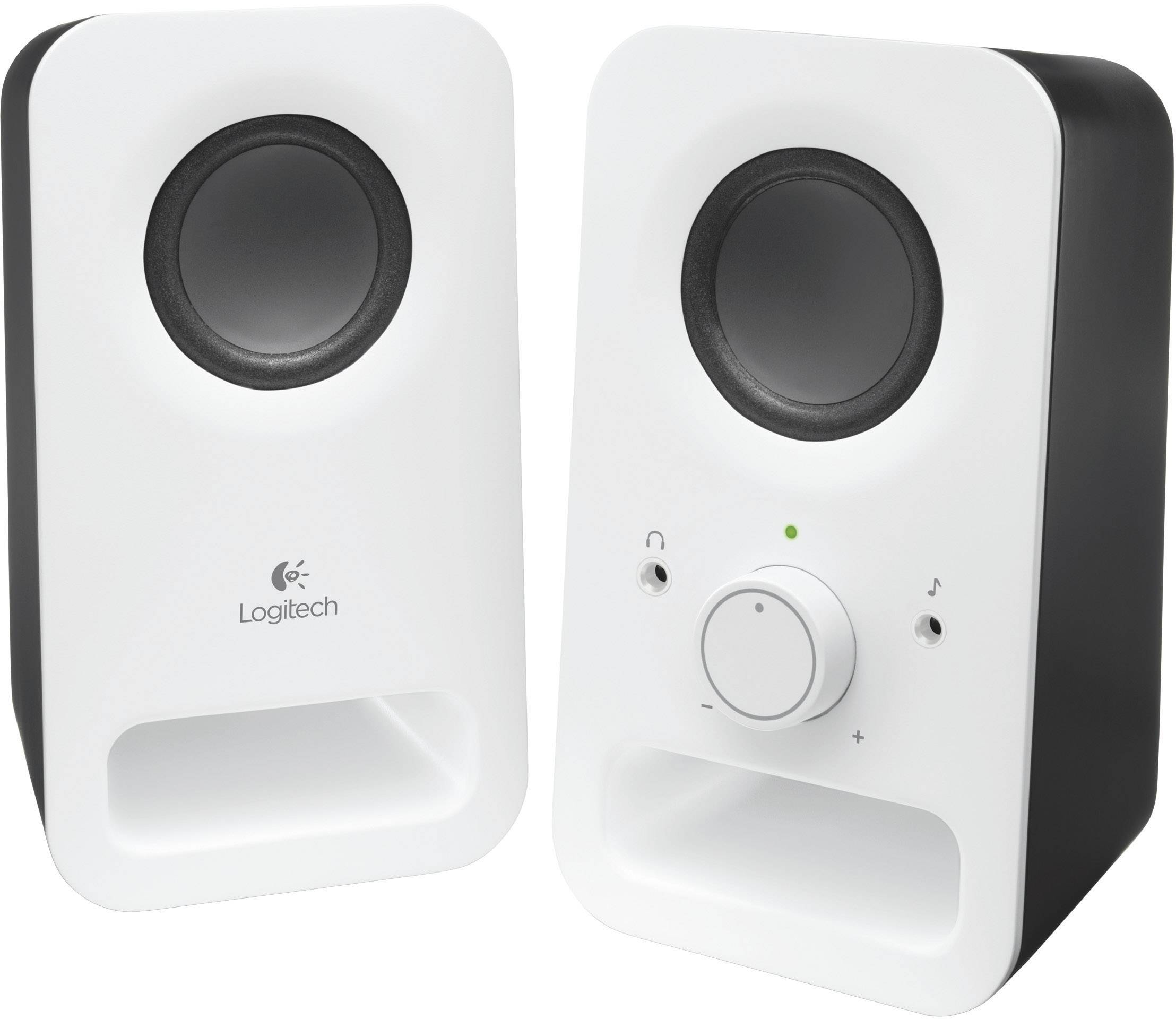 Logitech Z150 2 0 Pc Speaker Corded 3 W White Conrad Com