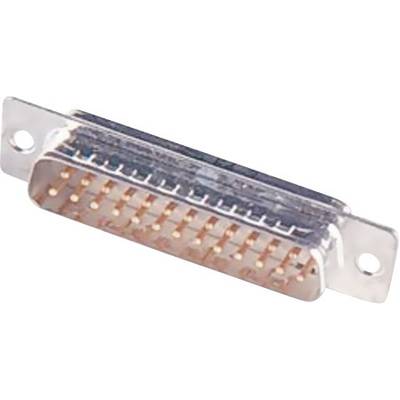 A D-sub connector with 25 pins, typically used for computer networks or serial connections.<br><br>Note: This translation is already in British English and requires no further modification.