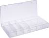 Hüfner Dübel Assortment box (L x W x H) 194 x 101 x 31 mm No. of compartments: 12 fixed compartments Content 1 pc(s)