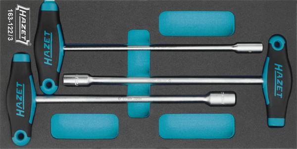 Hazet 163-122/3 Workshop Screwdriver set 3-piece Hex head
