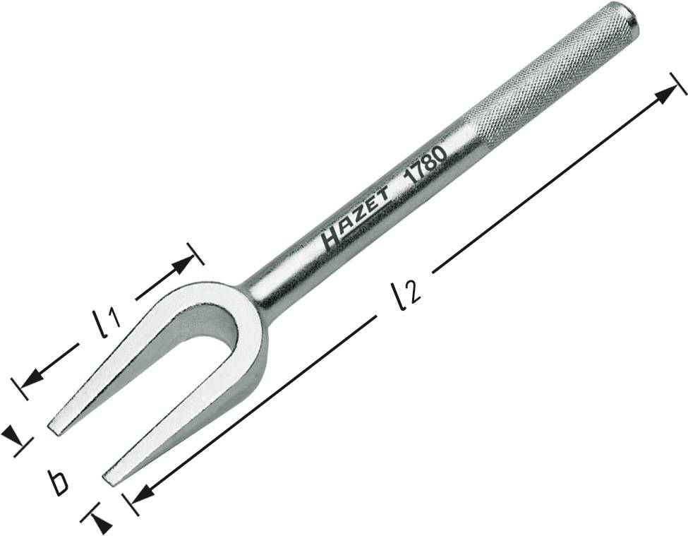 Hazet 1780-23 HAZET Removal and assembly fork 1780-23