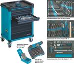Tool trolley with organiser