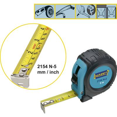 Hazet HAZET 2154N-5 Tape measure   5 m Steel