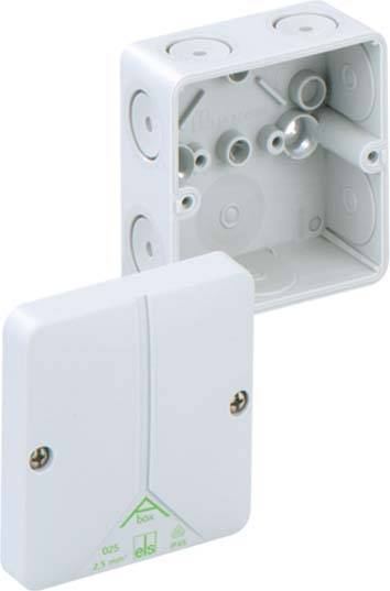 Spelsberg 80290701 Joint box (L x W x H) 80 x 80 x 52 mm Grey IP65 1 pc(s)-1
