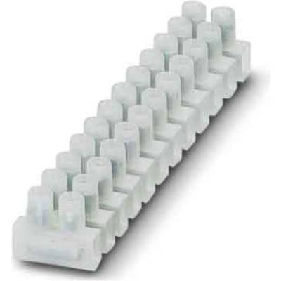 Phoenix Contact 3240171 Screw terminal flexible: 0.75-4 mm² fixed: 0.75-1.5 mm² Number of pins (num): 12  10 pc(s) White
